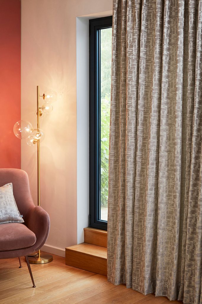 Rideaux Sophia Naturel Plis piqué flamand