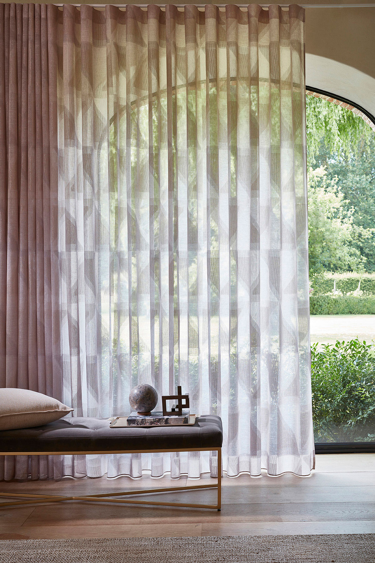 Voilage Amos Taupe Wave