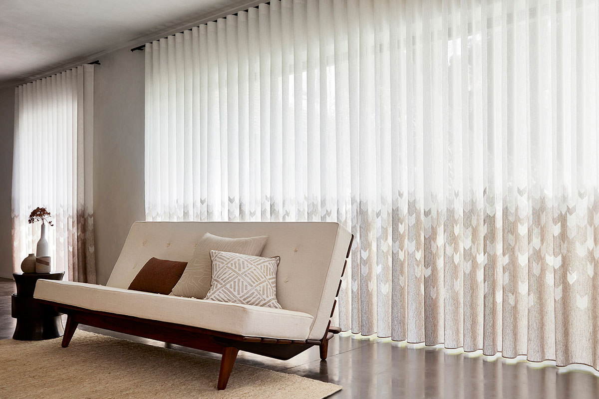 Voilage Kerouan Taupe Wave