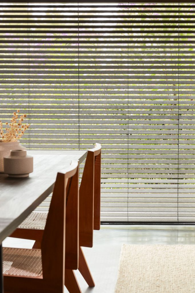 stores venitiens bois sur-mesure feng shui